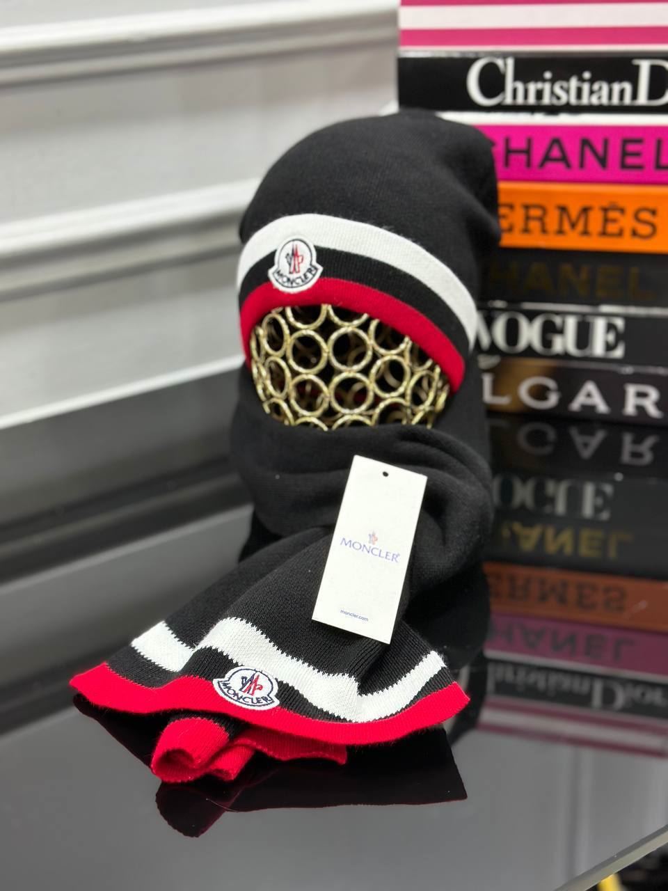Set gorro y bufanda Moncler - Imagen 1