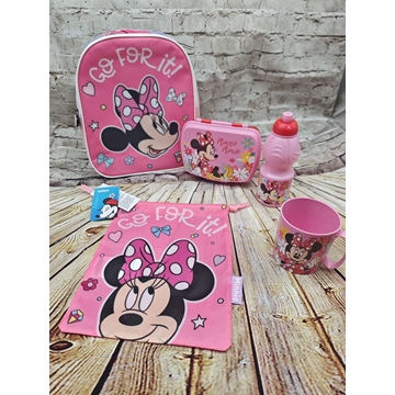 Set Minnie  mochila vuelta al cole - Imagen 1