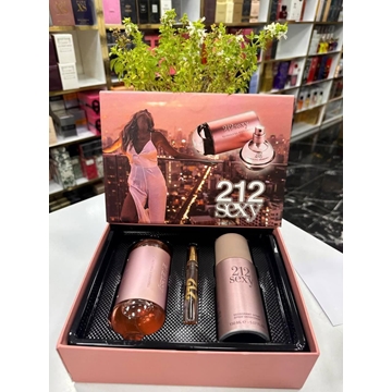 Set perfume 212 sexy Carolina Herrera - Imagen 1