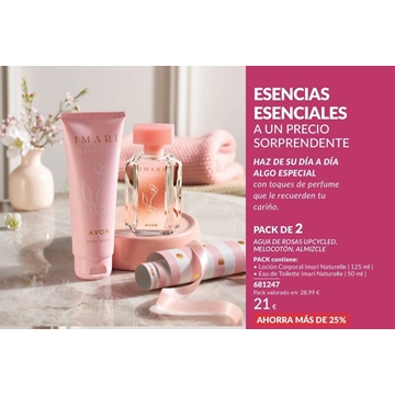 Set  perfume  Imari naturelle Avon - Imagen 1