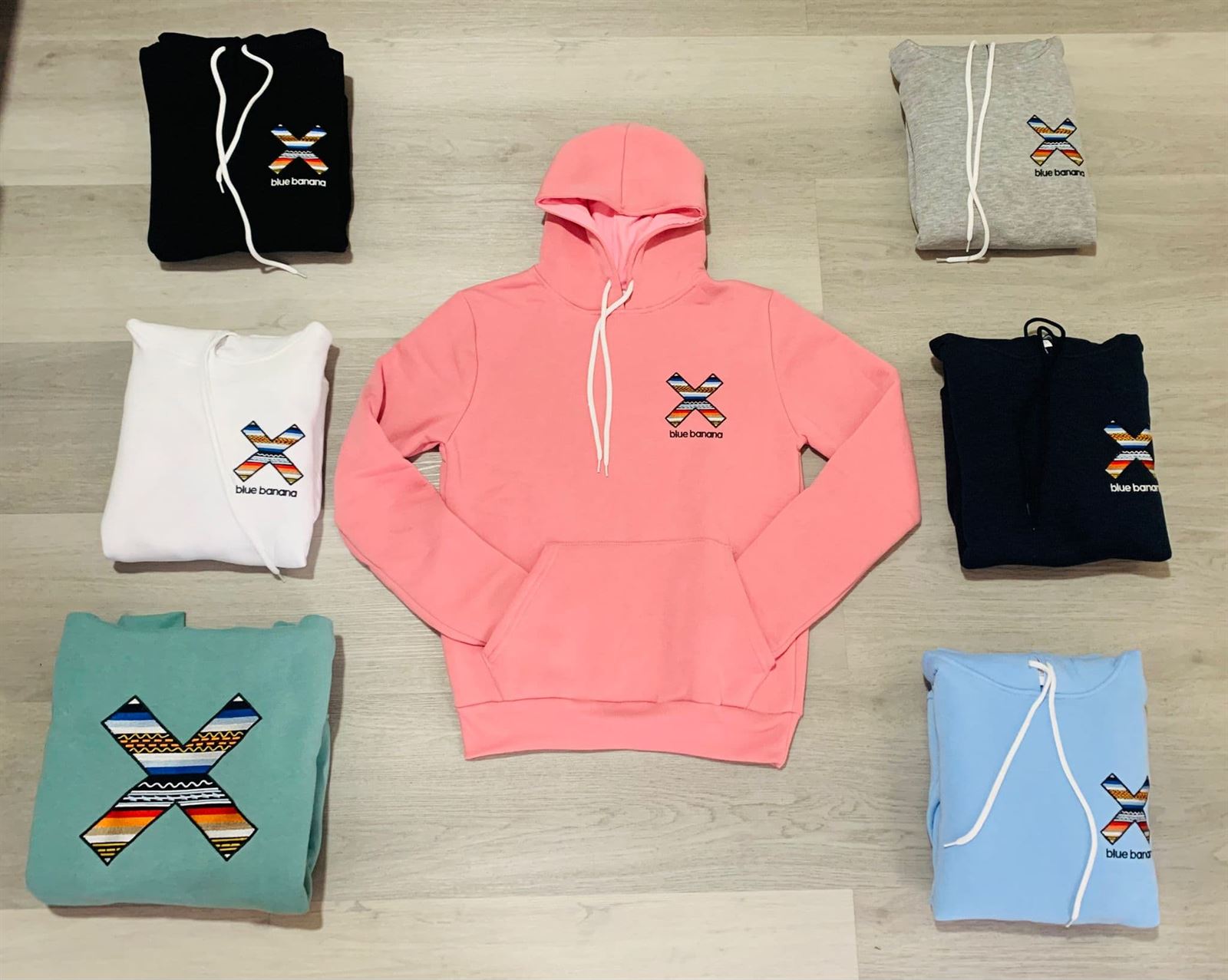 Sudadera Blue Banana con capucha - Imagen 1