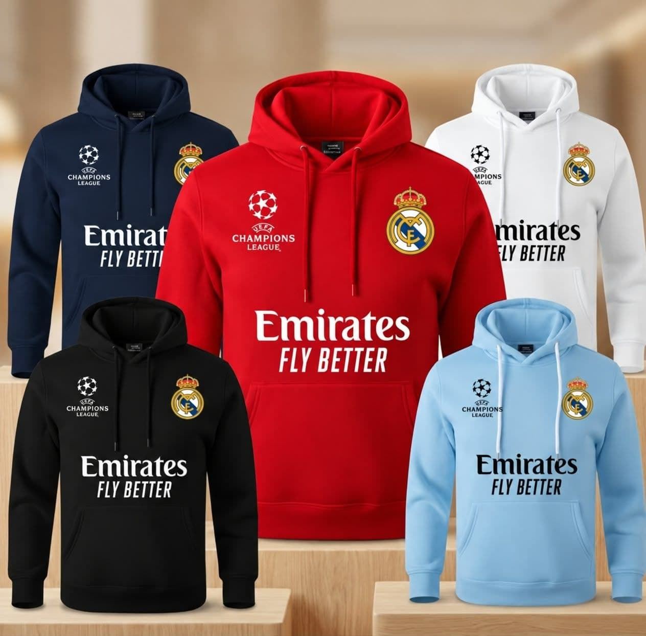 Sudadera con capucha Madrid - Imagen 1