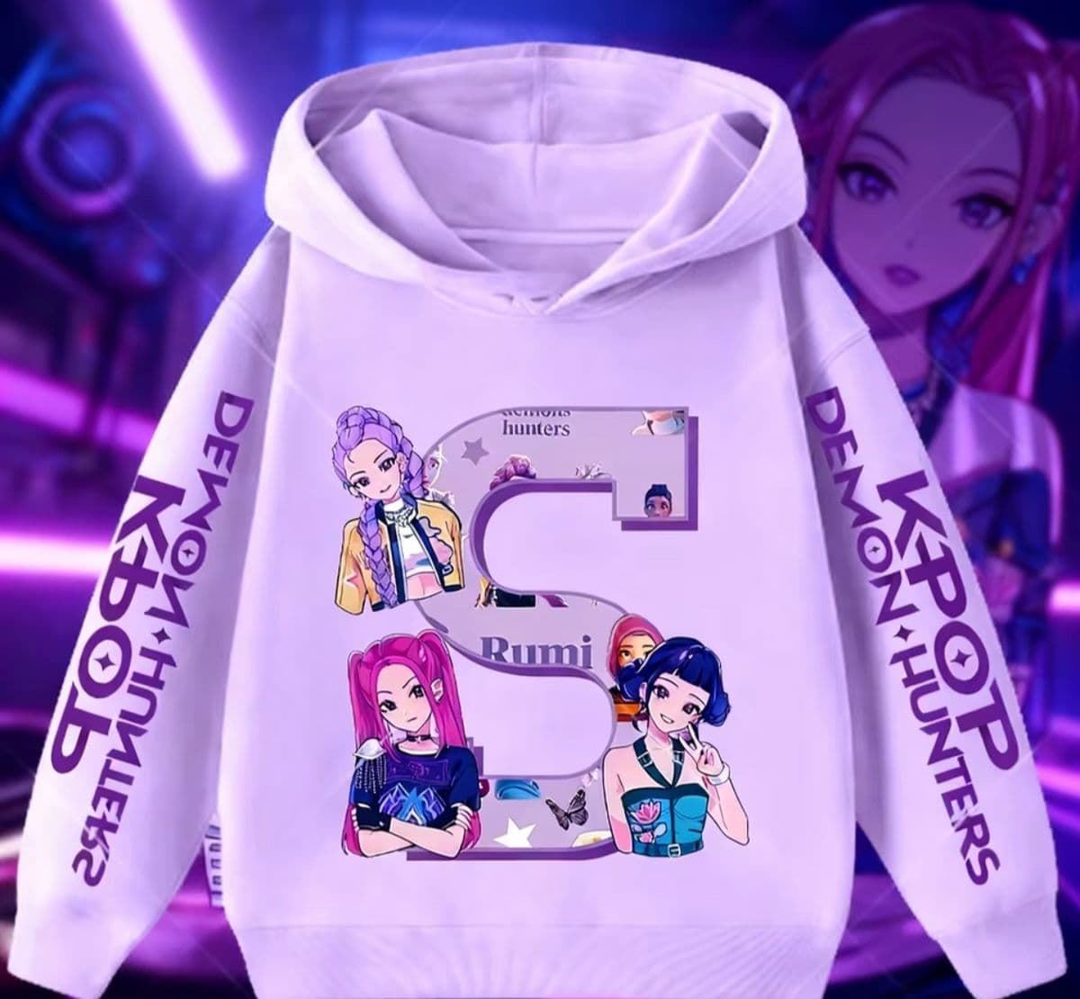 Sudadera  con inicial Guerreras K-Pop - Imagen 1