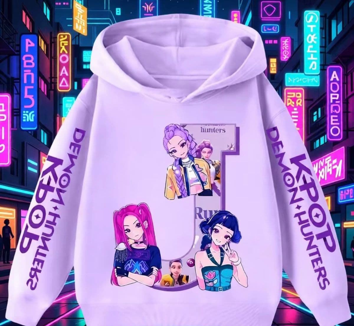 Sudadera  con inicial Guerreras K-Pop - Imagen 3