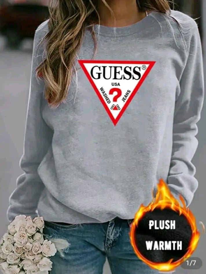 Sudadera GUESS JEANS Mujer Algodón (M - Negro)