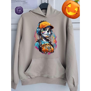 Sudadera Halloween calavera - Imagen 2