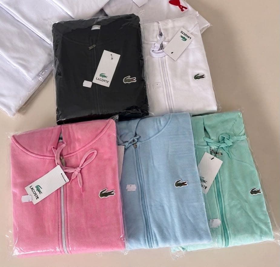 Sudadera Lacoste con cremallera - Imagen 1