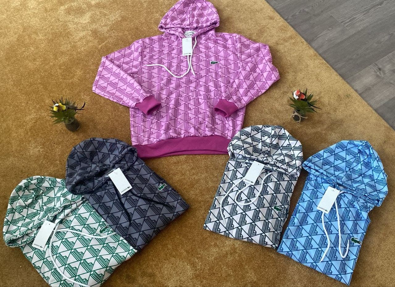 Sudadera Lacoste estampada - Imagen 1