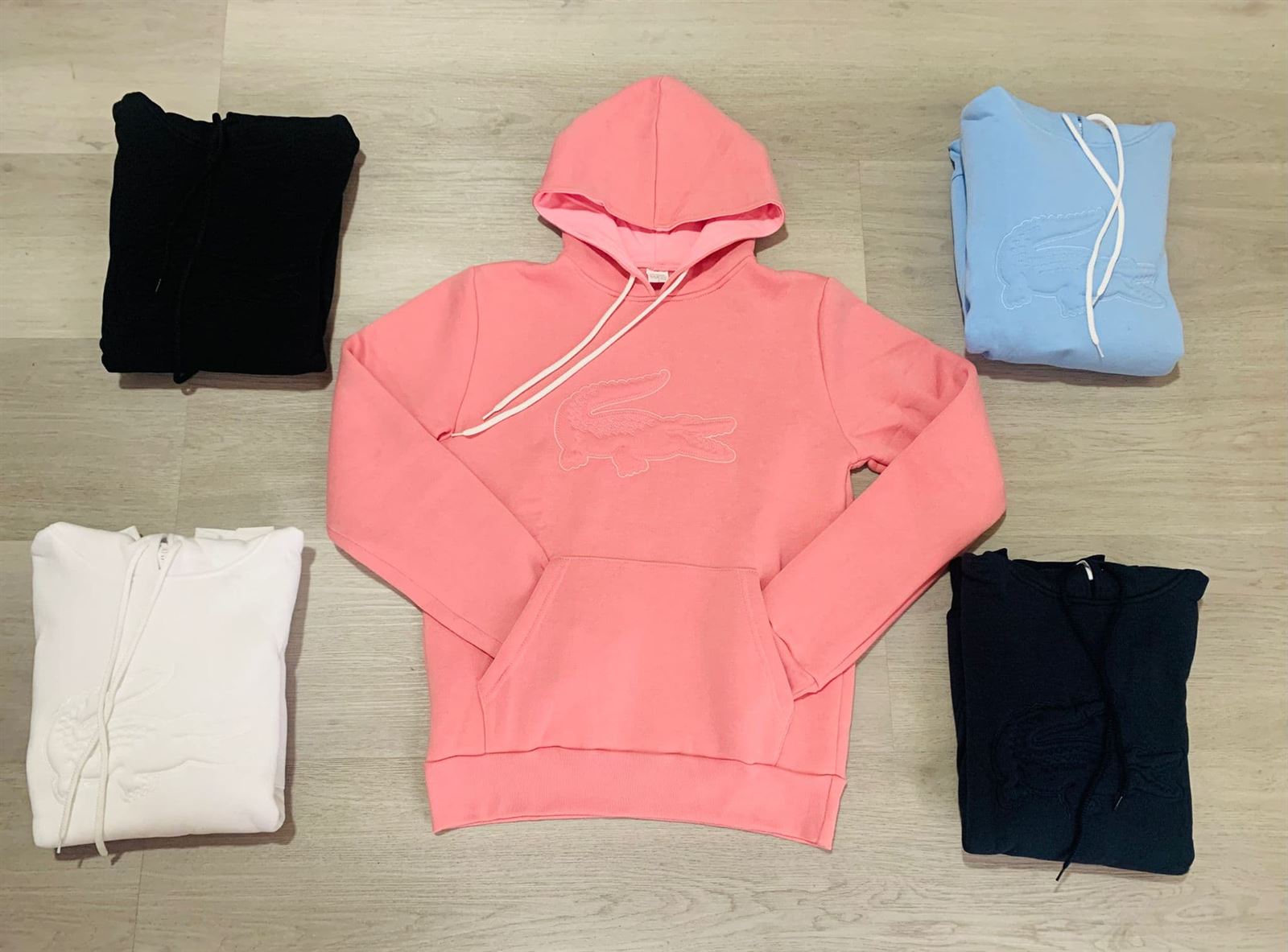 Sudadera Lacoste relieve - Imagen 1