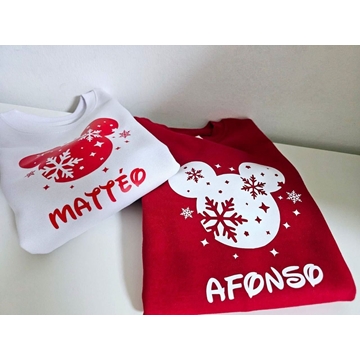 Sudadera Mickey navidad personalizada - Imagen 1