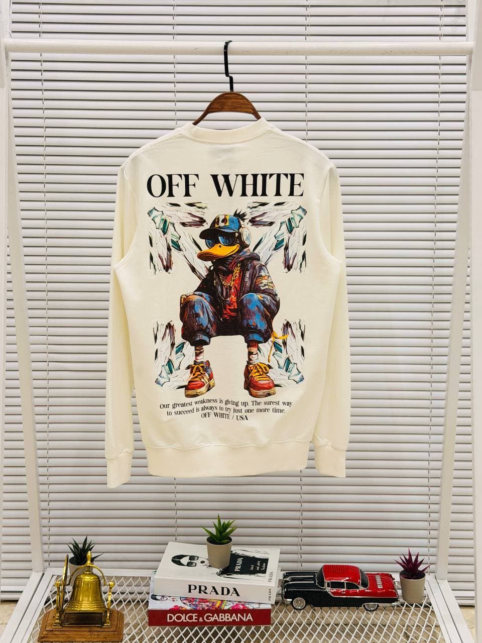Sudadera Off White - Imagen 1