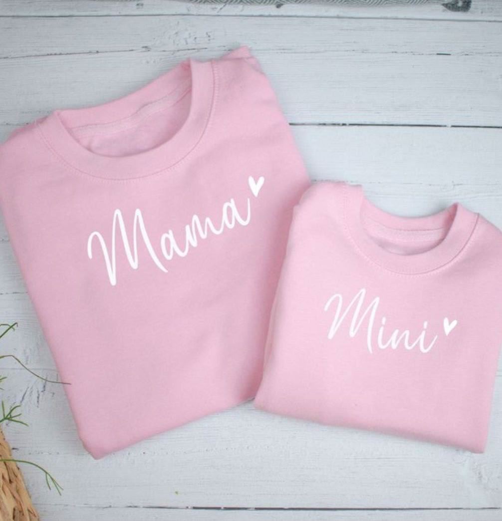 Sudadera personalizada Mamá y hija - Imagen 1
