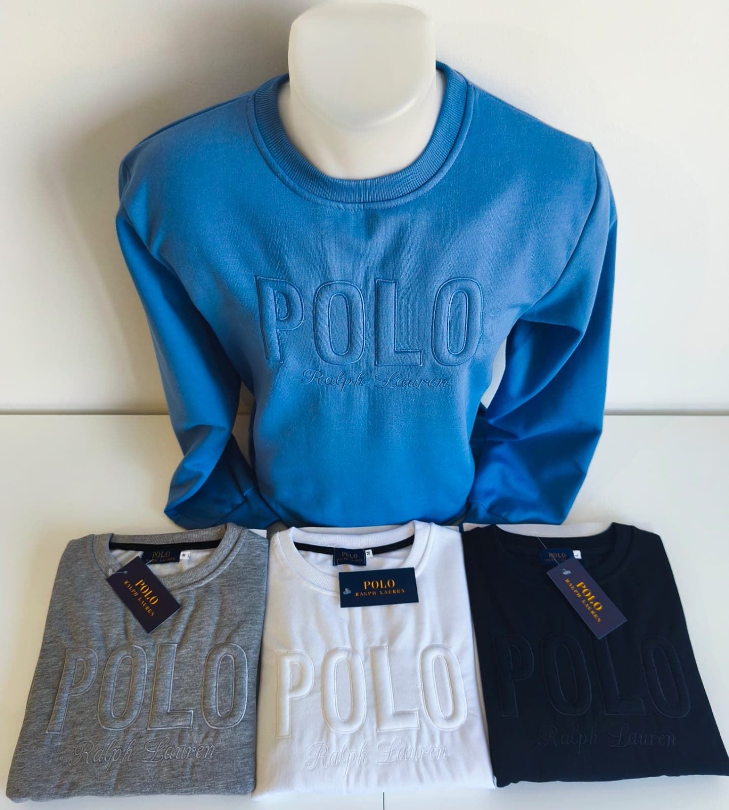 Sudadera Ralph Lauren relieve - Imagen 1