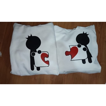 Sudadera san Valentín Puzzle - Imagen 1