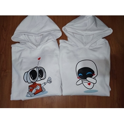 Sudadera san Valentín Robot corazón - Imagen 1