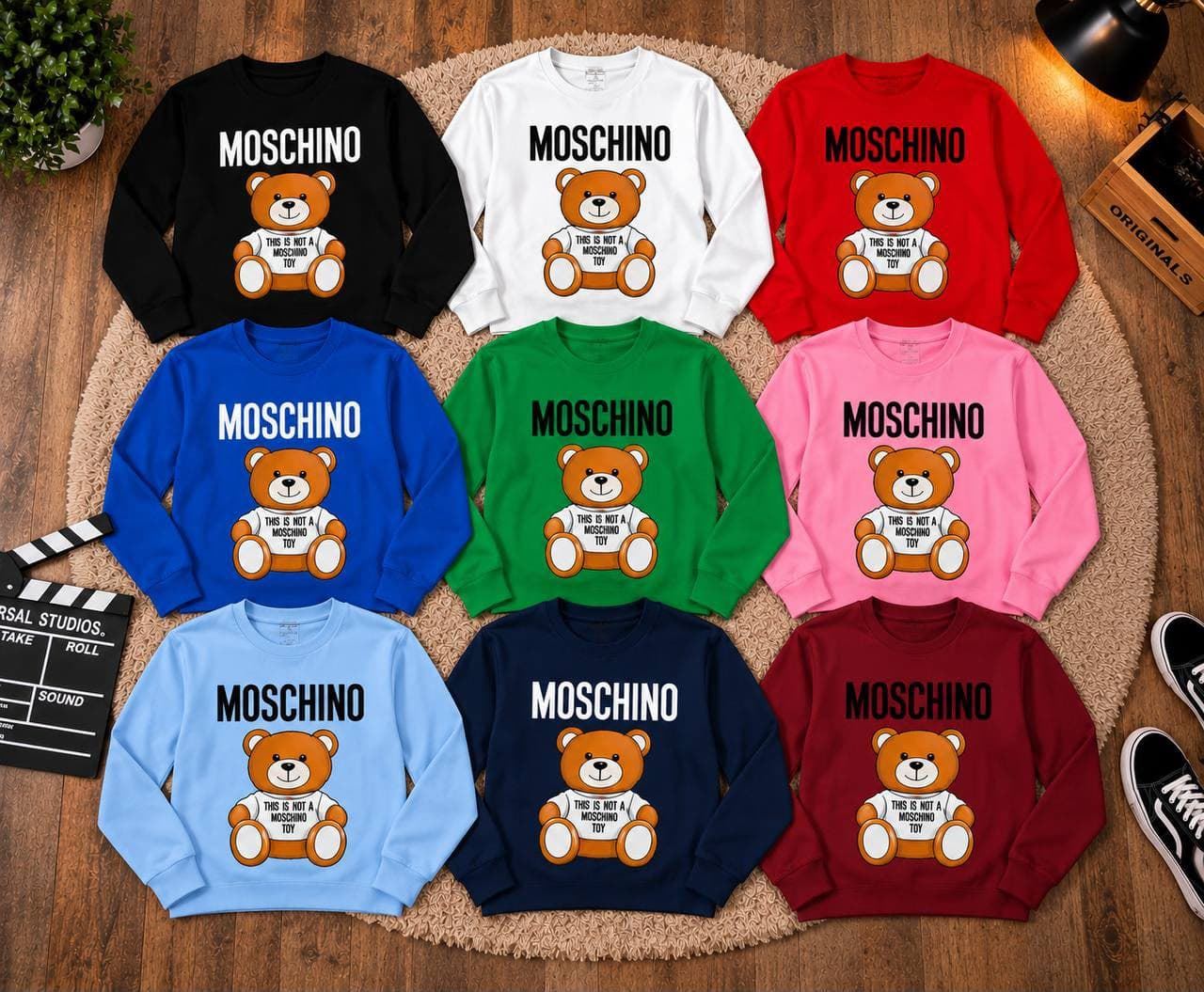 Sudadera sin capucha Moschino - Imagen 1