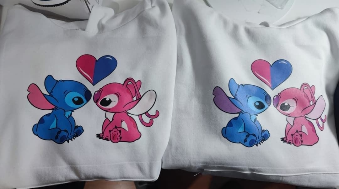 Sudadera Stich corazón San Valentín - Imagen 1