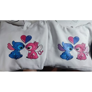 Sudadera Stich corazón San Valentín - Imagen 1