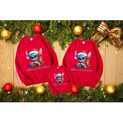 Sudadera Stich navidad - Imagen 1