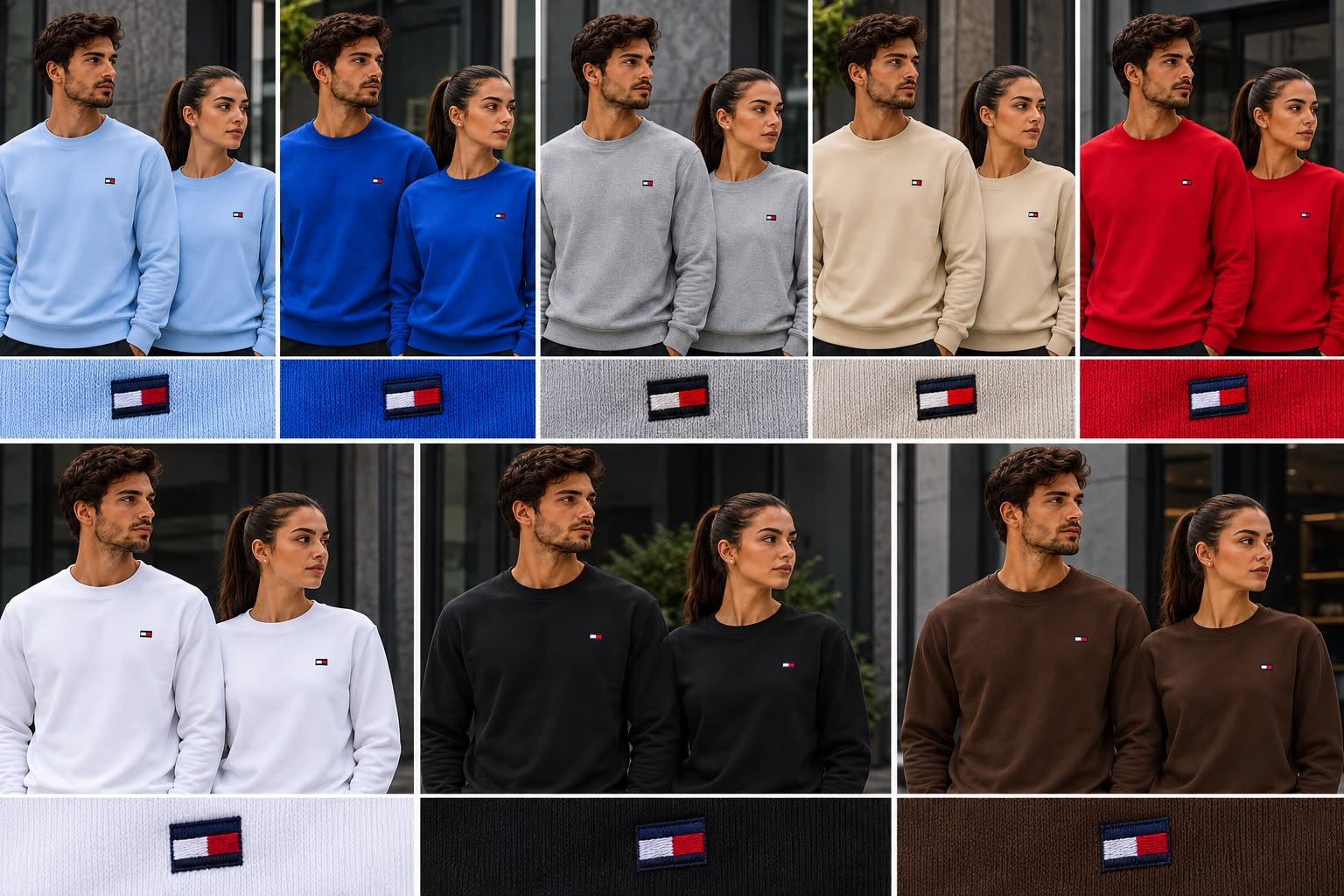 Sudadera Tommy hombre y mujer - Imagen 1