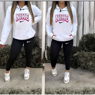 Sudadera y leggins Nike mujer - Imagen 1