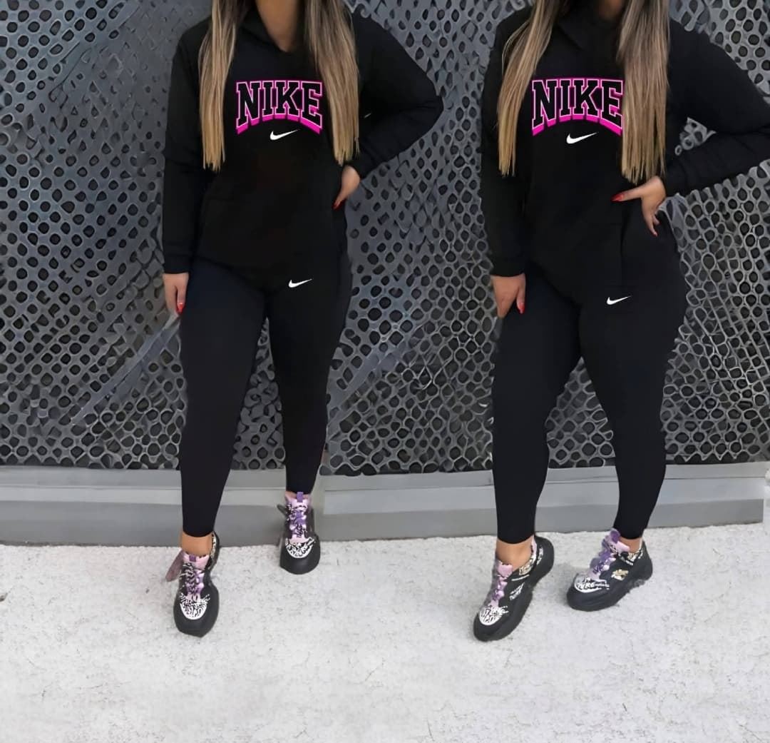 Sudadera y leggins Nike mujer - Imagen 2