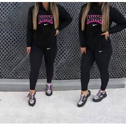 Sudadera y leggins Nike mujer - Imagen 2