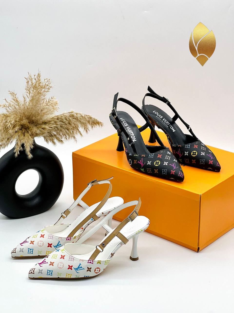 Tacones Louis Vuitton multicolor - Imagen 4
