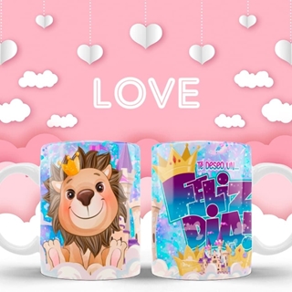 Taza animalito san Valentín parejas - Imagen 1