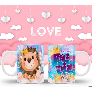 Taza animalito san Valentín parejas - Imagen 1
