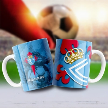 Taza cerámica Celta de Vigo - Imagen 1