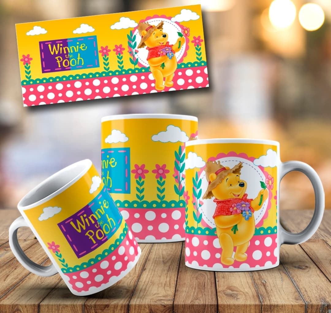 Taza personalizada Winnie de pooh - Imagen 2