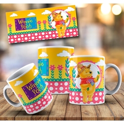 Taza personalizada Winnie de pooh - Imagen 2