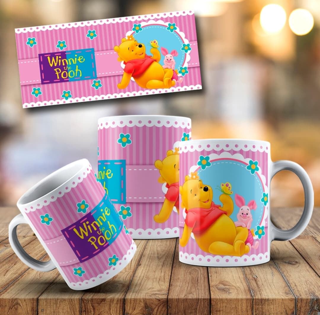 Taza personalizada Winnie de pooh - Imagen 3