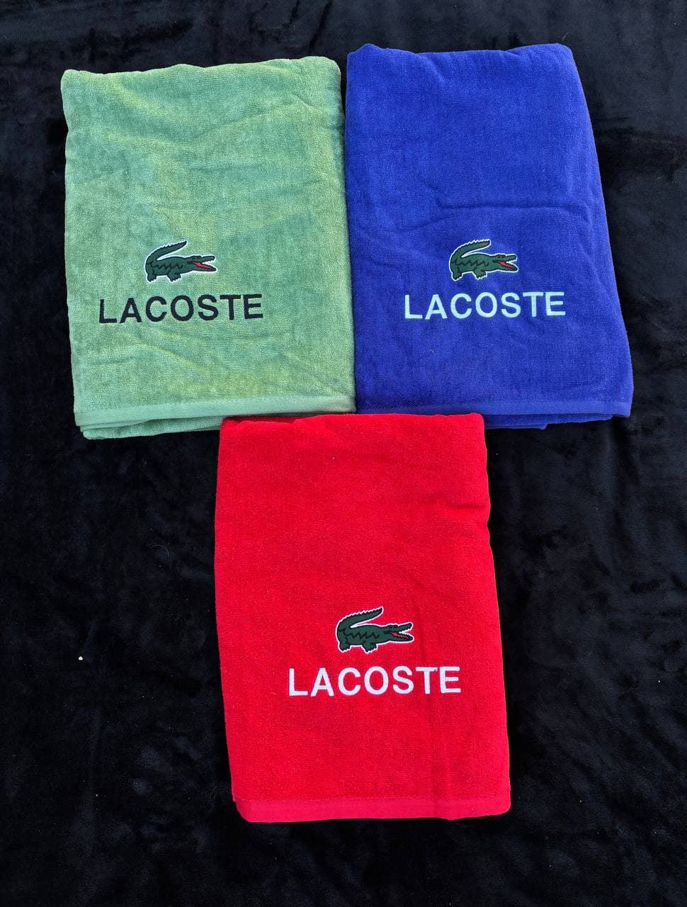 Toalla de playa Lacoste - Imagen 1
