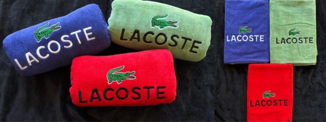 Toalla de playa Lacoste - Imagen 1