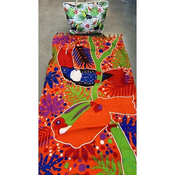 Toalla  pájaro y bolso a juego - Imagen 2