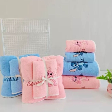 Toallas de baño Stich - Imagen 1