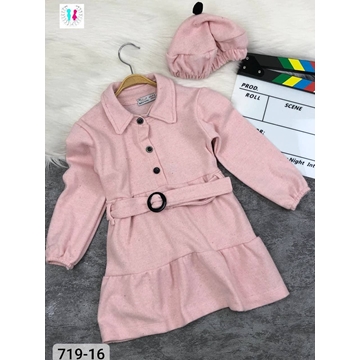 Vestido con boina a juego - Imagen 1