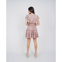 Vestido corto estampado - Imagen 2