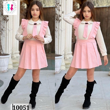 Vestido de niña y corbata - Imagen 1
