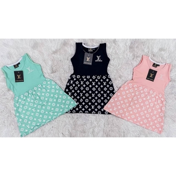 Vestido Louis Vuitton niña - Imagen 1