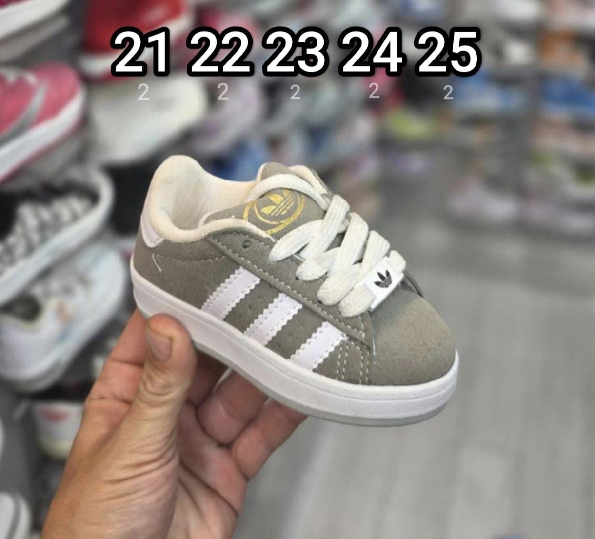 Zapatillas Adidas campus bebé - Imagen 1