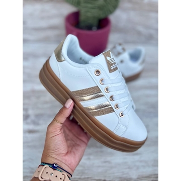 Zapatillas Adidas purpurina - Imagen 1