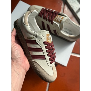 Zapatillas Adidas samba burdeos - Imagen 1