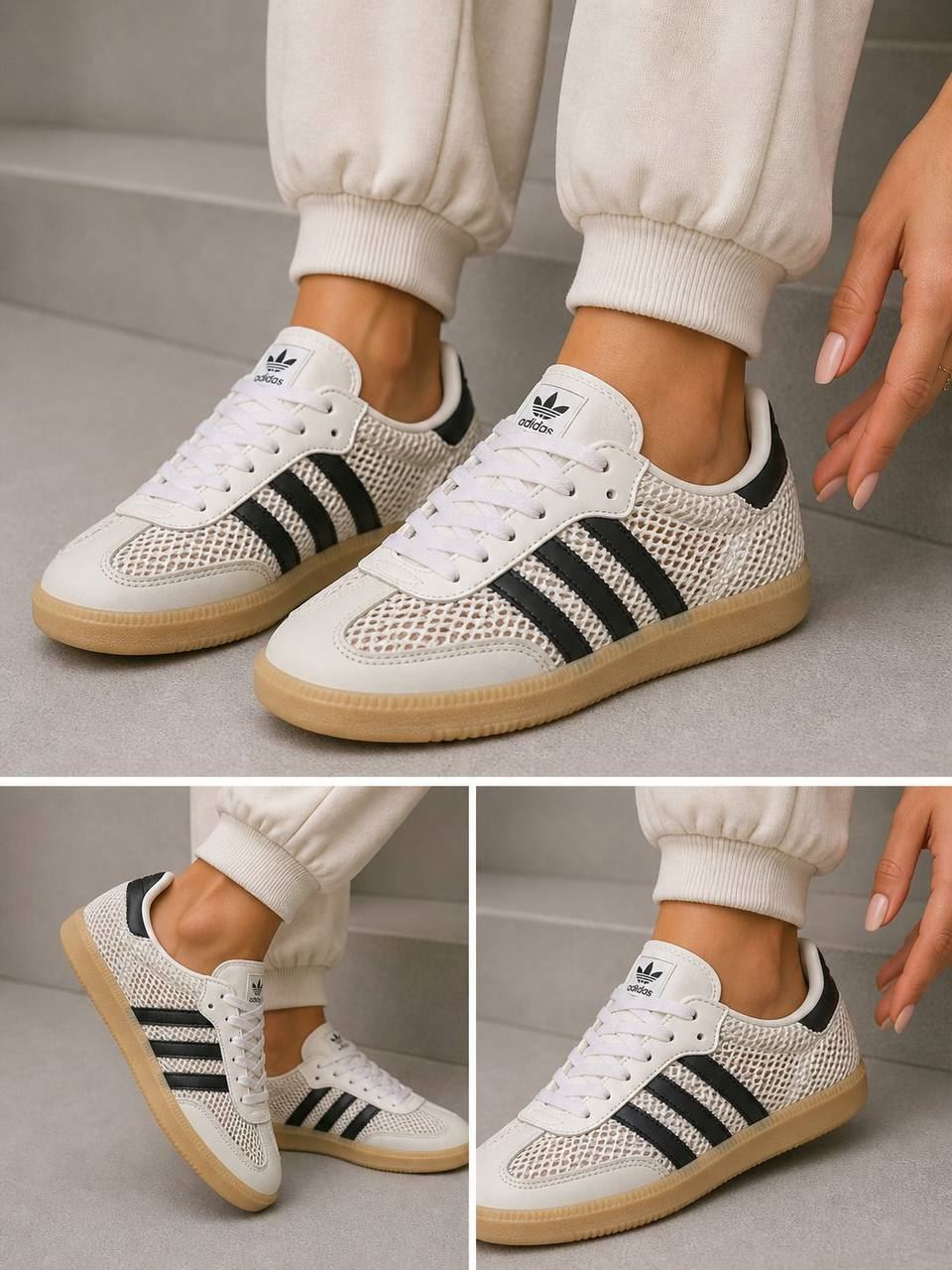 Zapatillas Adidas samba crochet - Imagen 2