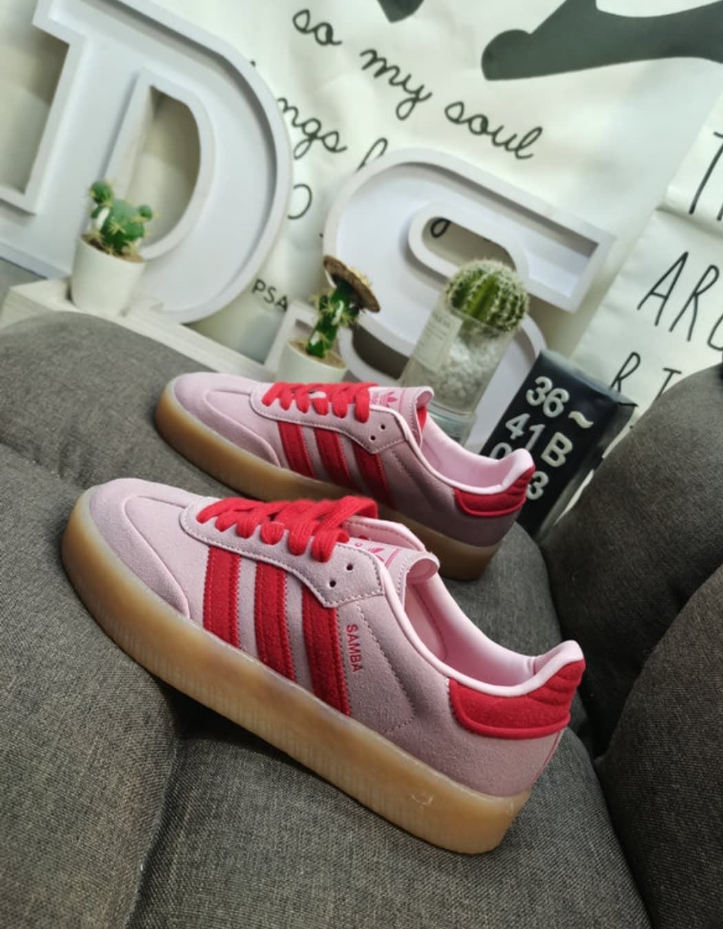 Zapatillas Adidas Samba doble suela - Imagen 2