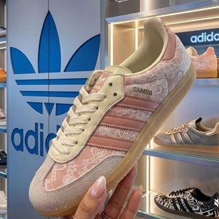 Zapatillas Adidas samba encaje floral - Imagen 2