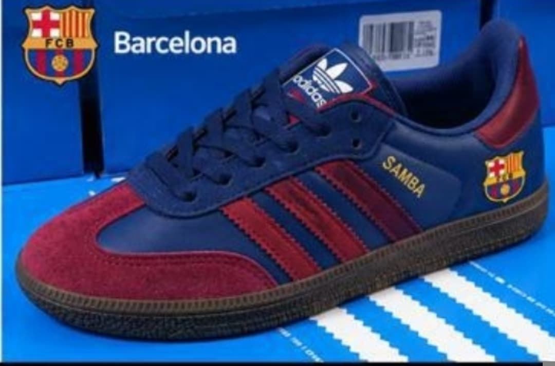 Zapatillas Adidas samba F.C Barcelona - Imagen 1