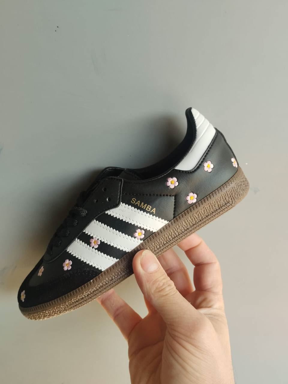 Zapatillas Adidas Samba flores - Imagen 2